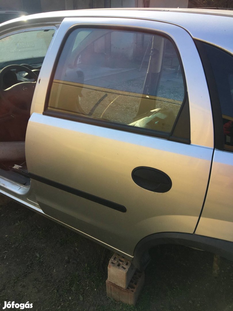 Opel Corsa C bal hátsó ajtó z157