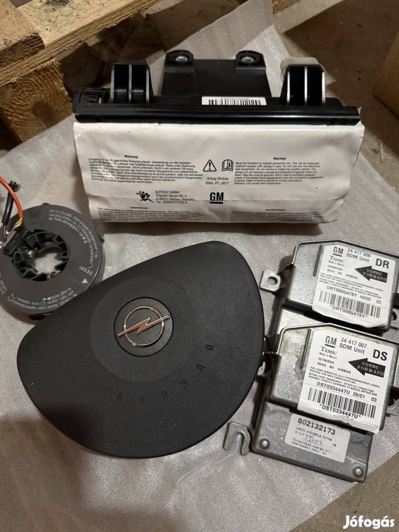 Opel Corsa C légzsákszett