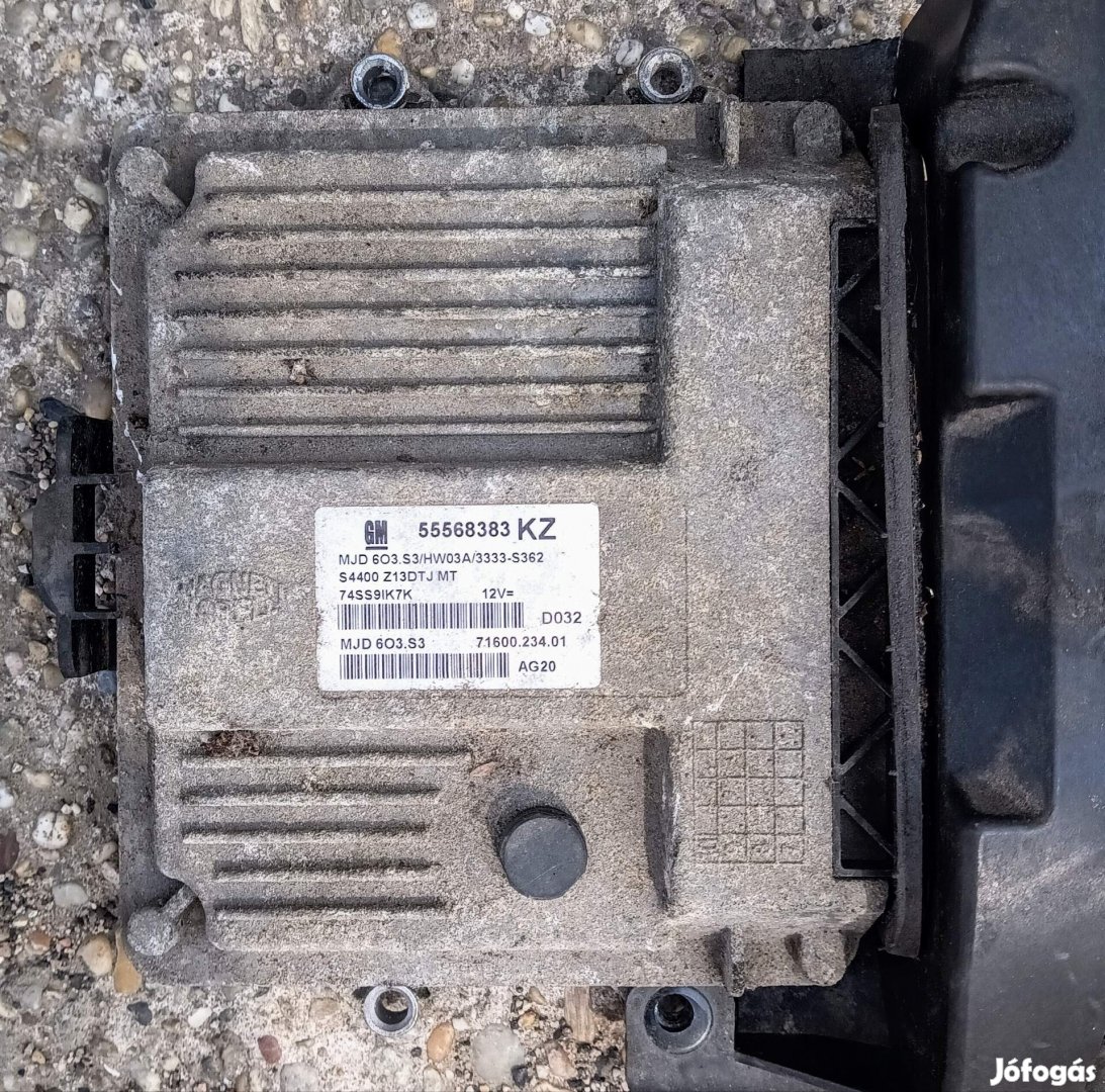 Opel Corsa D 1.3CDTI  motorvezérlő (KZ, 55568383) kóddal együtt 