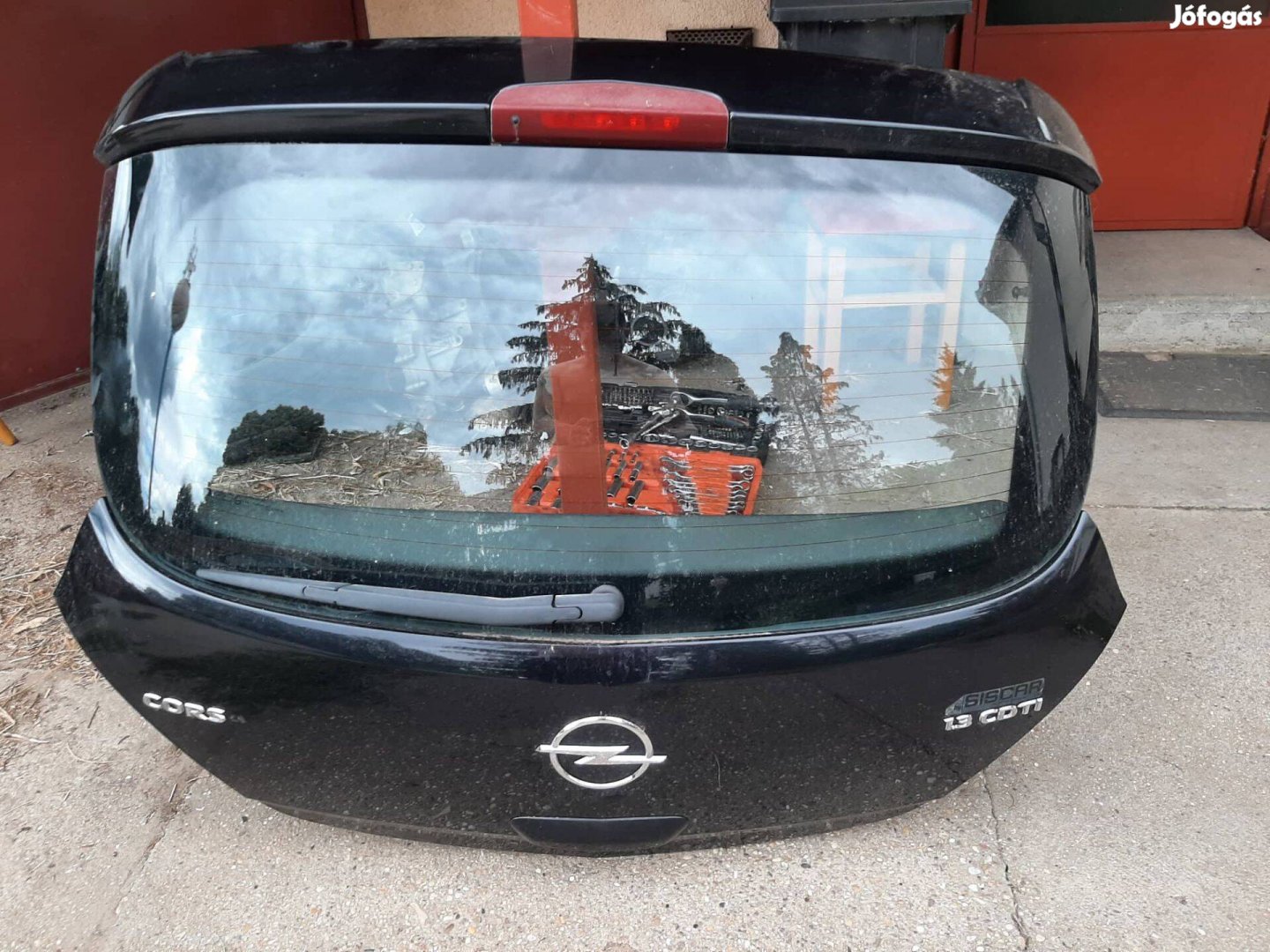 Opel Corsa D 3 ajtós csomagtér ajtó , csomagtérajtó