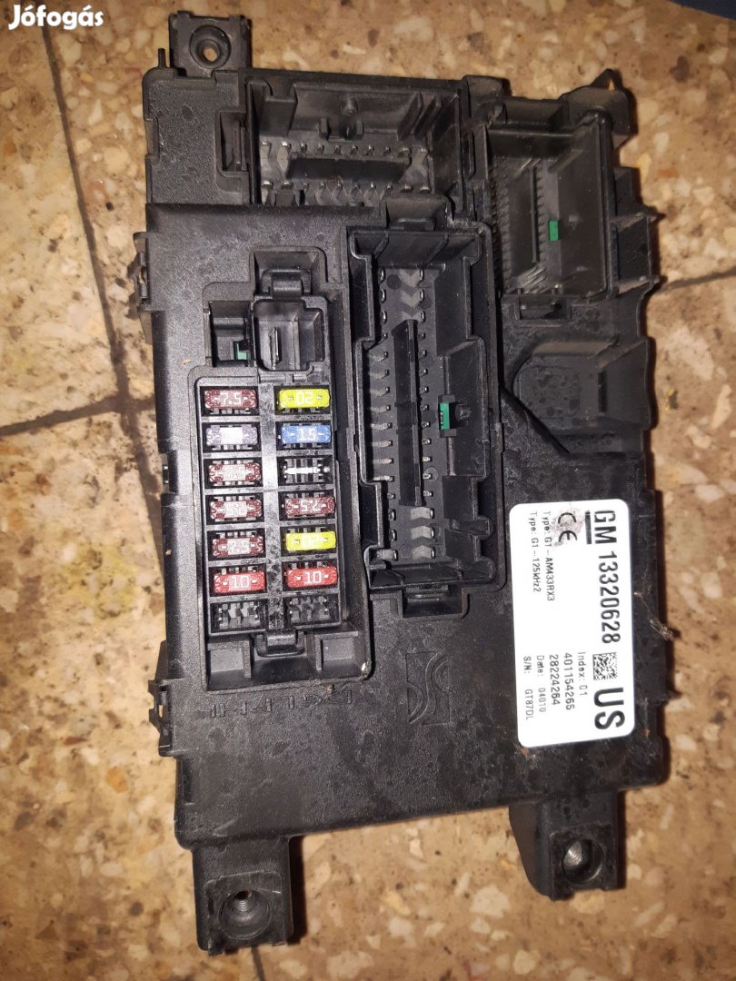 Opel Corsa D Biztosítéktábla Relé Tábla