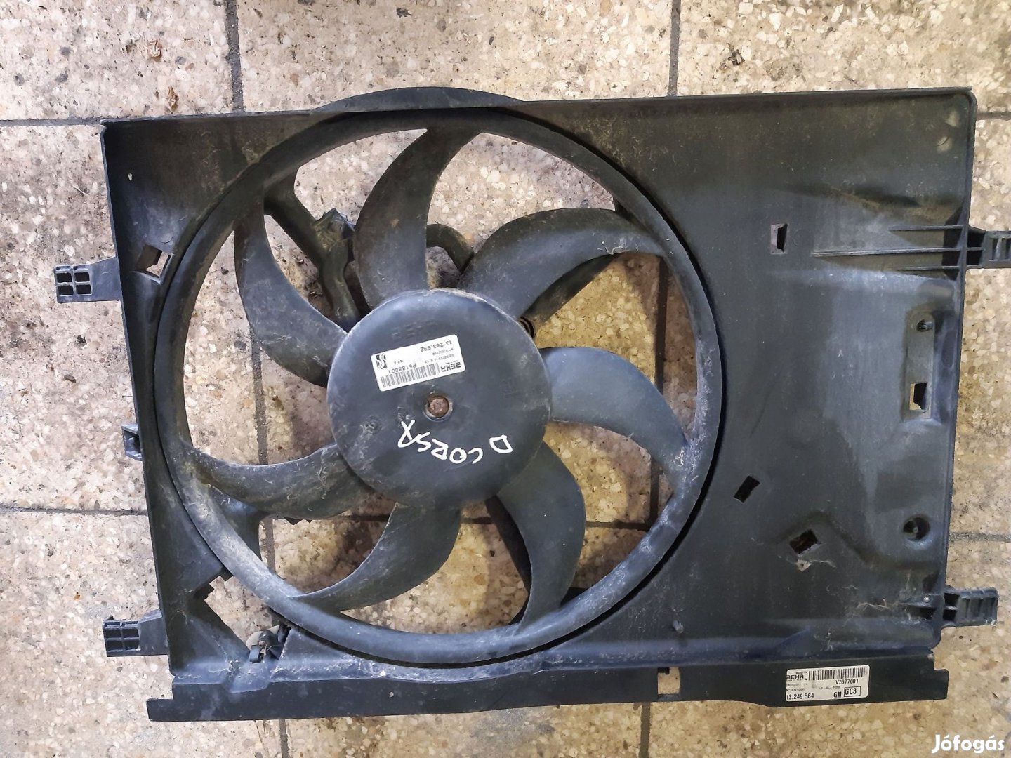 Opel Corsa D Vízhűtő Ventilátor