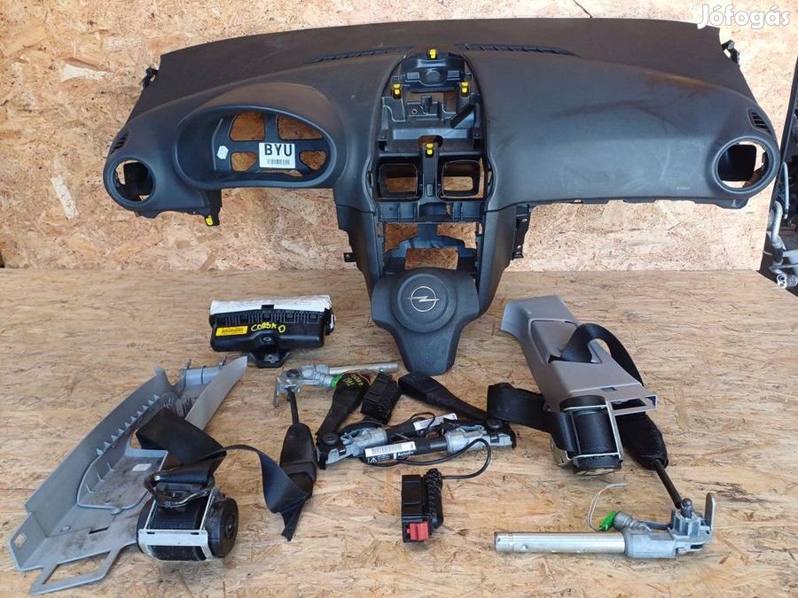 Opel Corsa D 2006-2015 Komplett Légzsák Szett