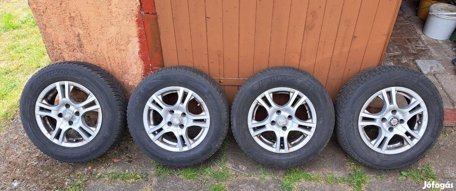 Opel Corsa D alufelni szett Hankook téli eladó 