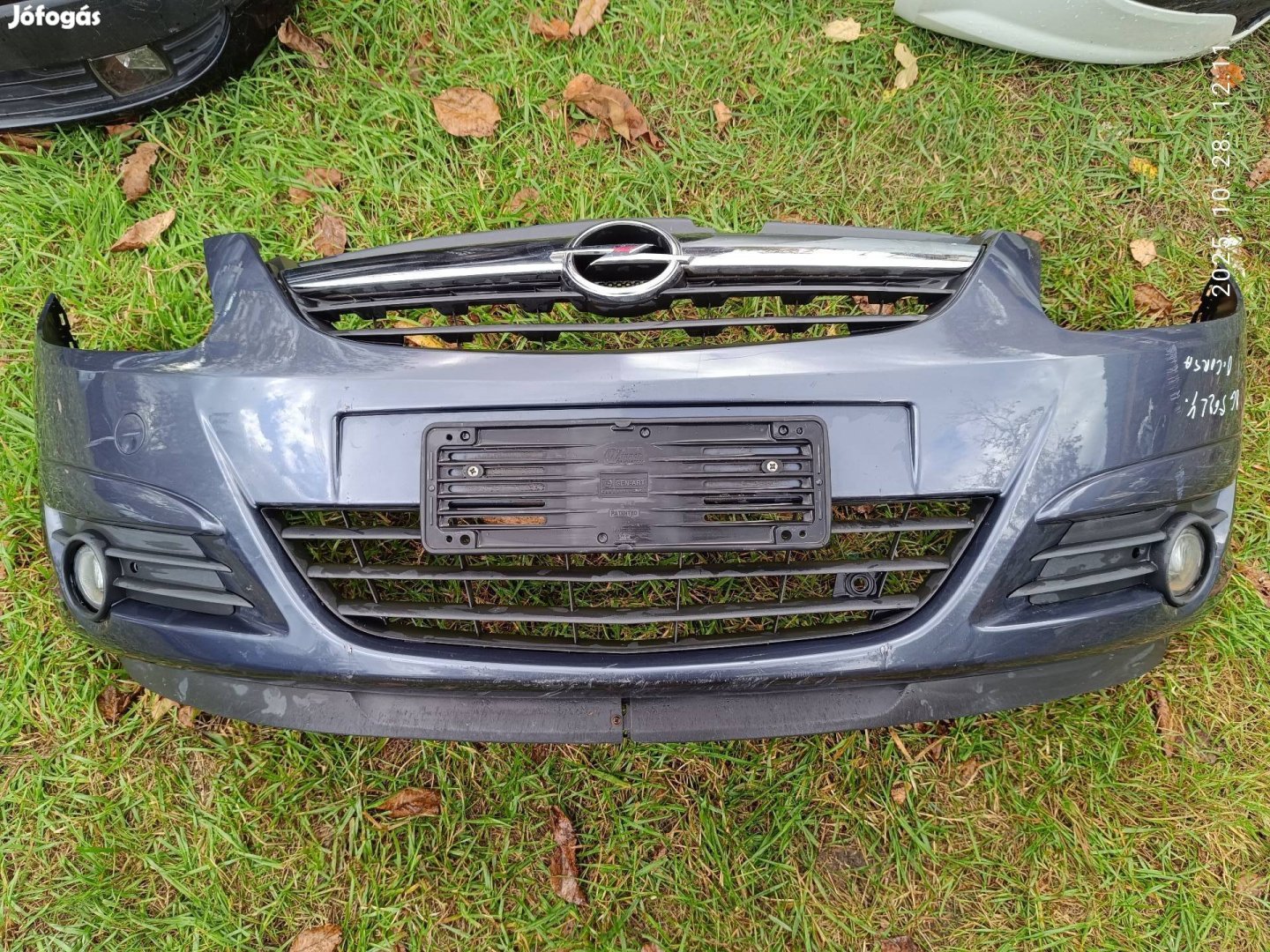 Opel Corsa D ködlámpás első lökhárító