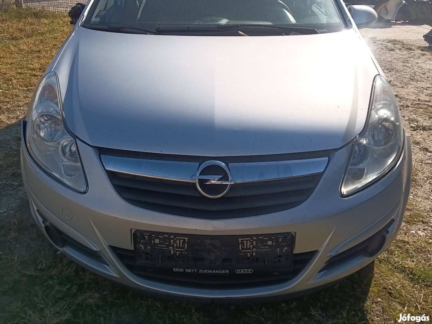 Opel Corsa D rozsdamentes géptető