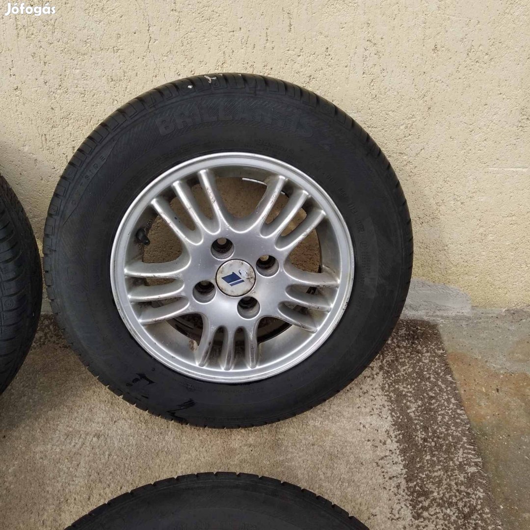 Opel Corsa alufelni + nyári gumi 13"