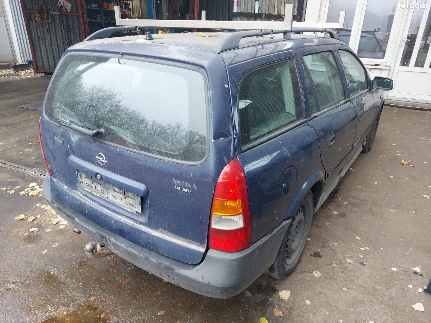 Opel G Astra karosszéria elemei kék Y269