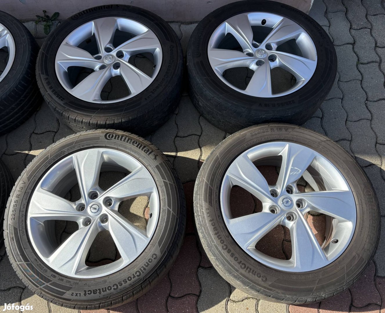 Opel Grandland X 7.5X18 ET49 5X108 gyári alufelni