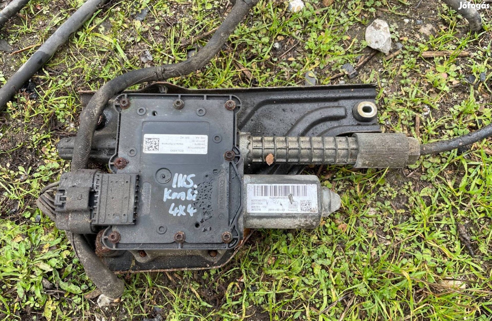 Opel Insignia A kézifék motor + bowden A2C53401771