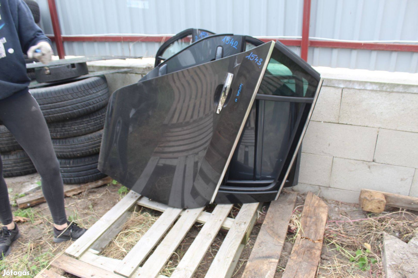 Opel Insignia A komplett jobb hátsó ajtó (1543)