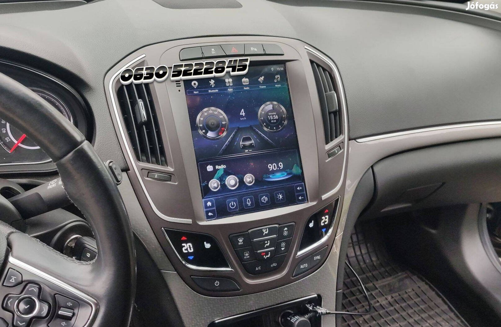 Opel Insignia Android Auto Multimédia Kijelző Navigáció Rádió Carplay