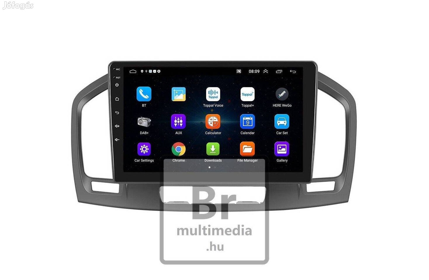 Opel Insignia Android Kijelző Rádió Multimédia Carplay Navigáció Hifi