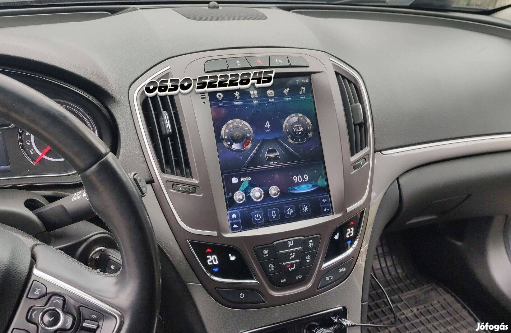 Opel Insignia Android Multimédia Tesla Kijelző navigáció Rádió Carplay