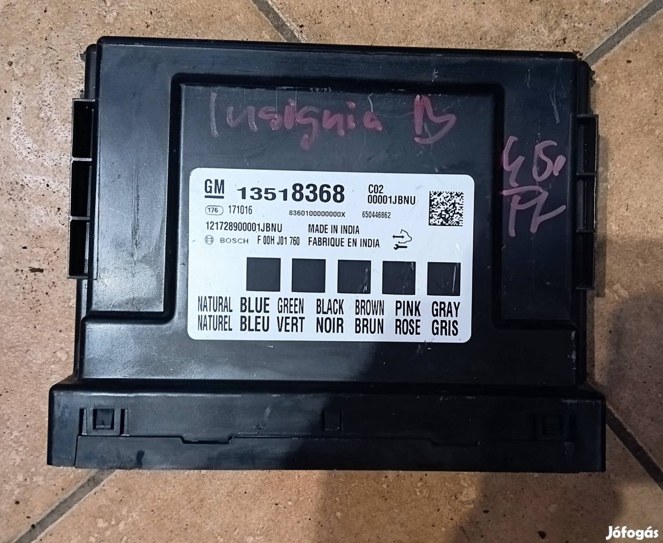 Opel Insignia B BCM modul (13518386)