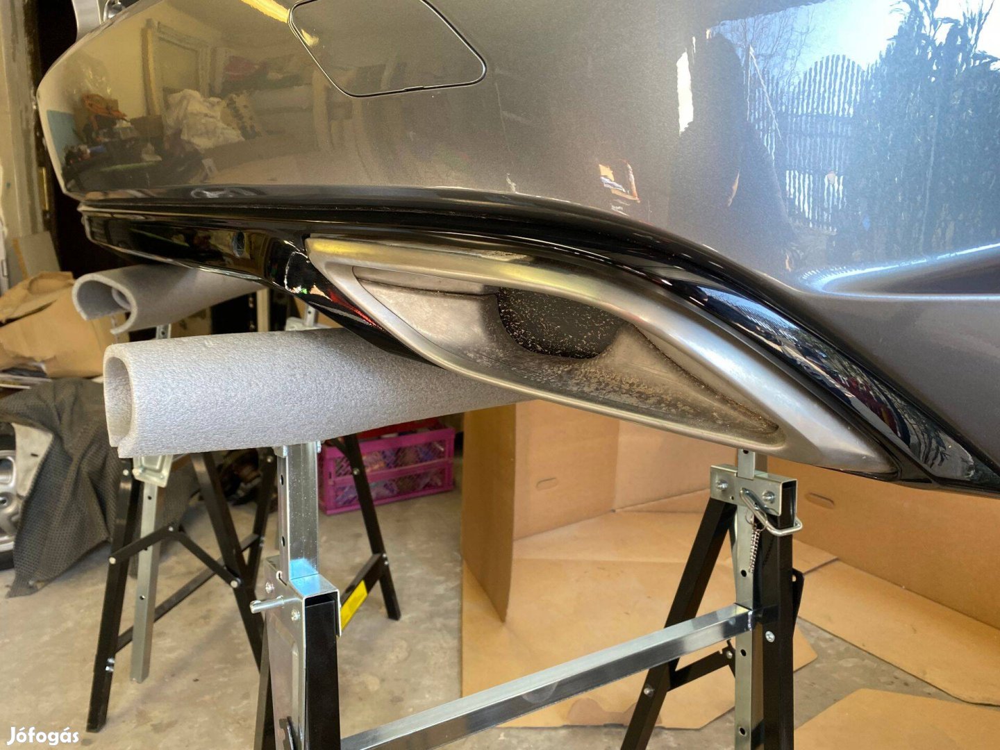 Opel Insignia B GSI hátsó gyári fém kipufogóvégek