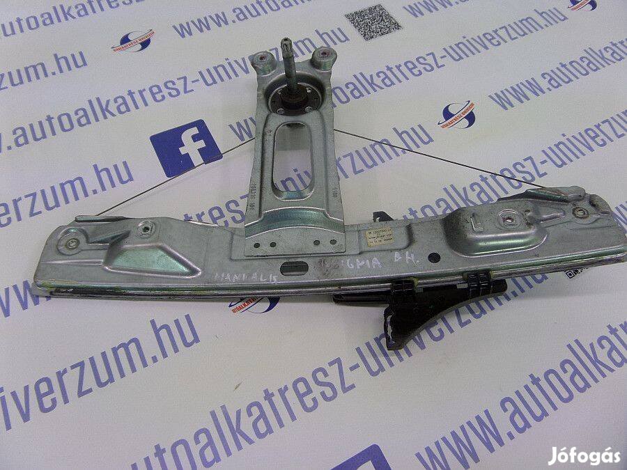 Opel Insignia Bal hátsó manuális ablakemelő, bontott