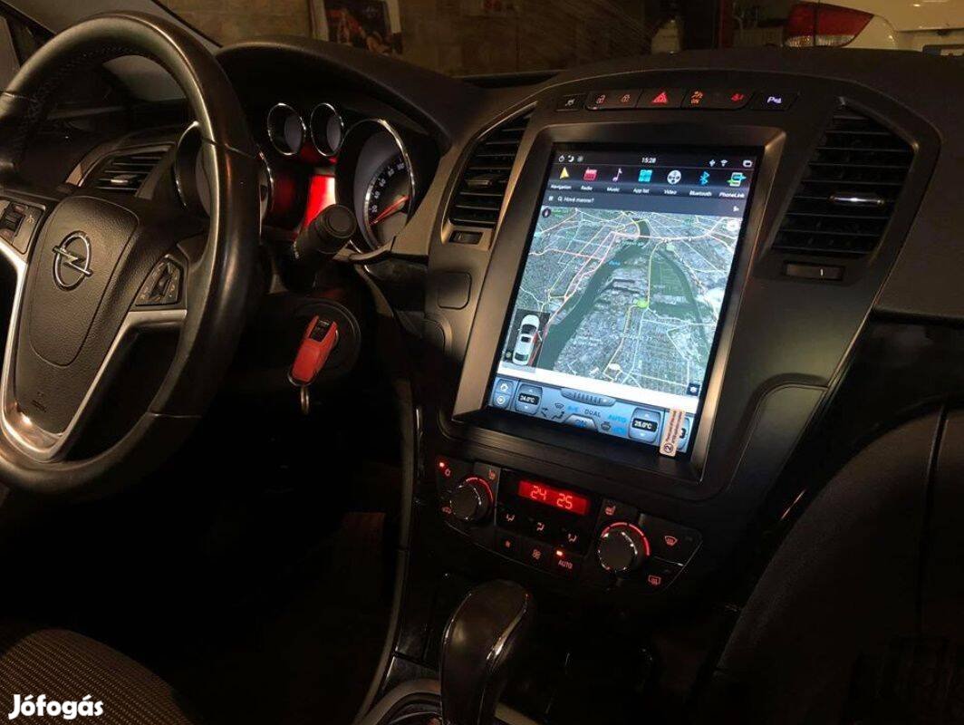 Opel Insignia Carplay Multimédia Android GPS Rádió Tolatókamerával