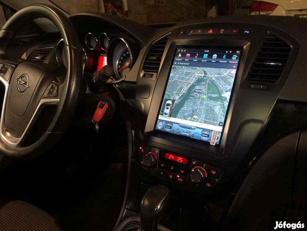 Opel Insignia Carplay Multimédia Android GPS Rádió Tolatókamerával