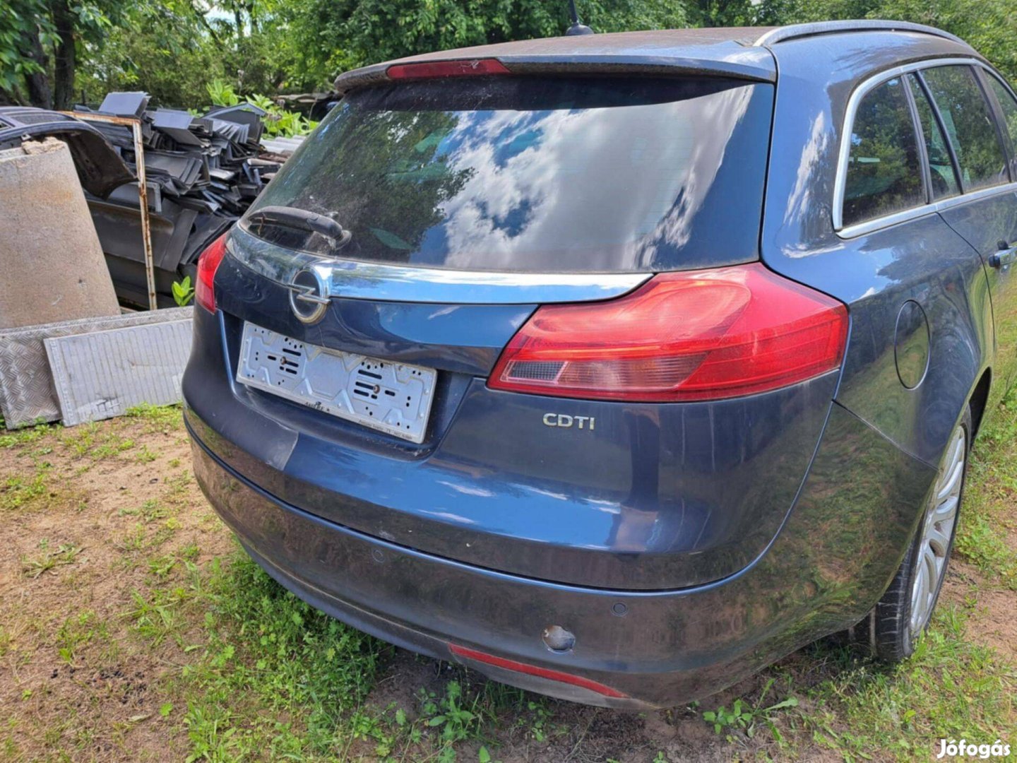 Opel Insignia Sport Touer 2009- hátsó lökhárító