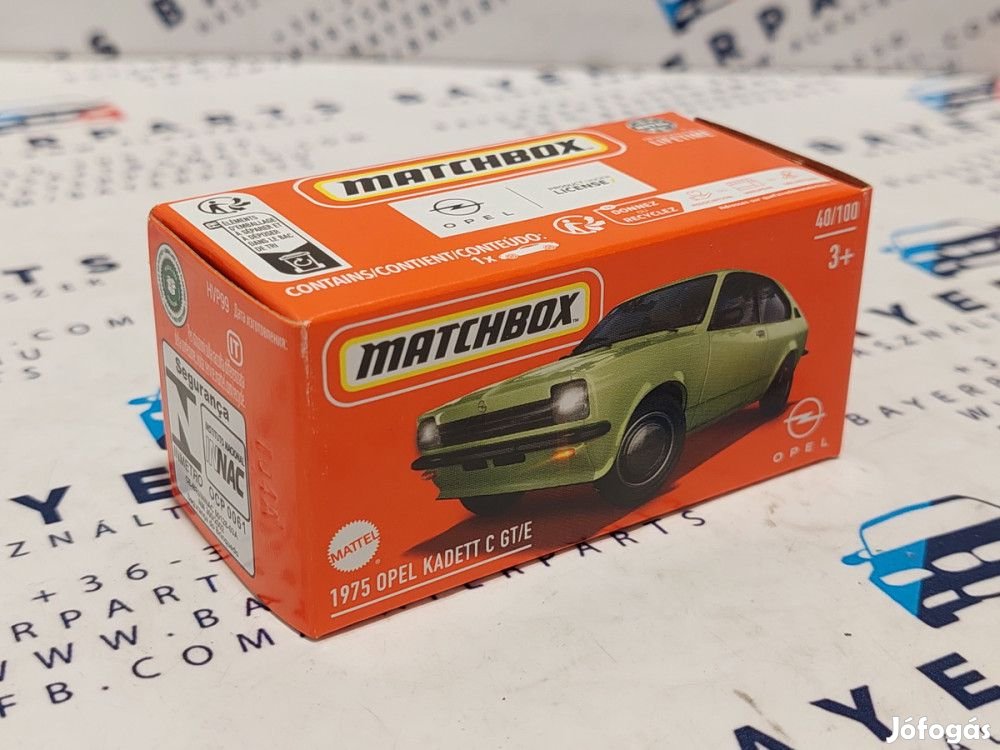 Opel Kadett C GT/E (1975) - 40/100 - -  Matchbox - 1:64