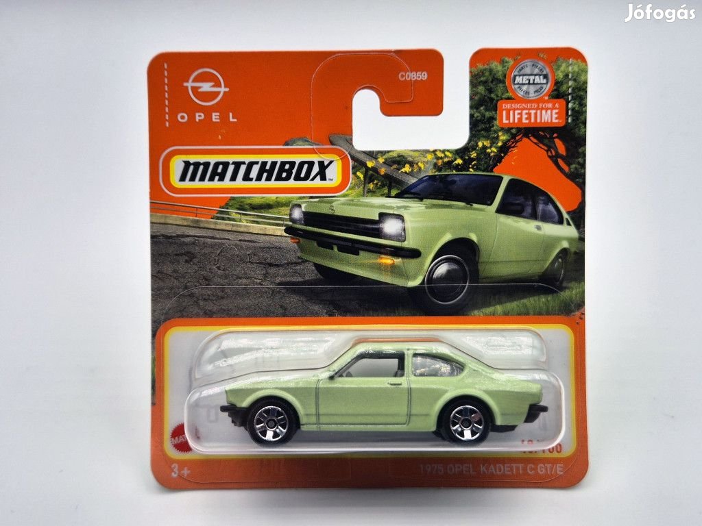 Opel Kadett C GT/E (1975) - 40/100 - bliszteres -  Matchbox - 1:64