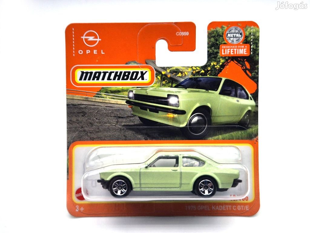 Opel Kadett C GT/E (1975) - 40/100 - bliszteres -  Matchbox - 1:64