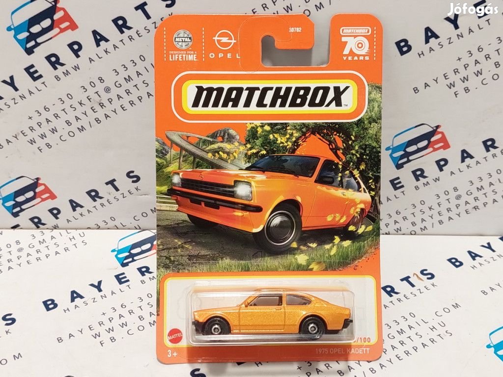 Opel Kadett (1975) - 2023 73/100 - hosszú kártyás -  Matchbox - 1:64