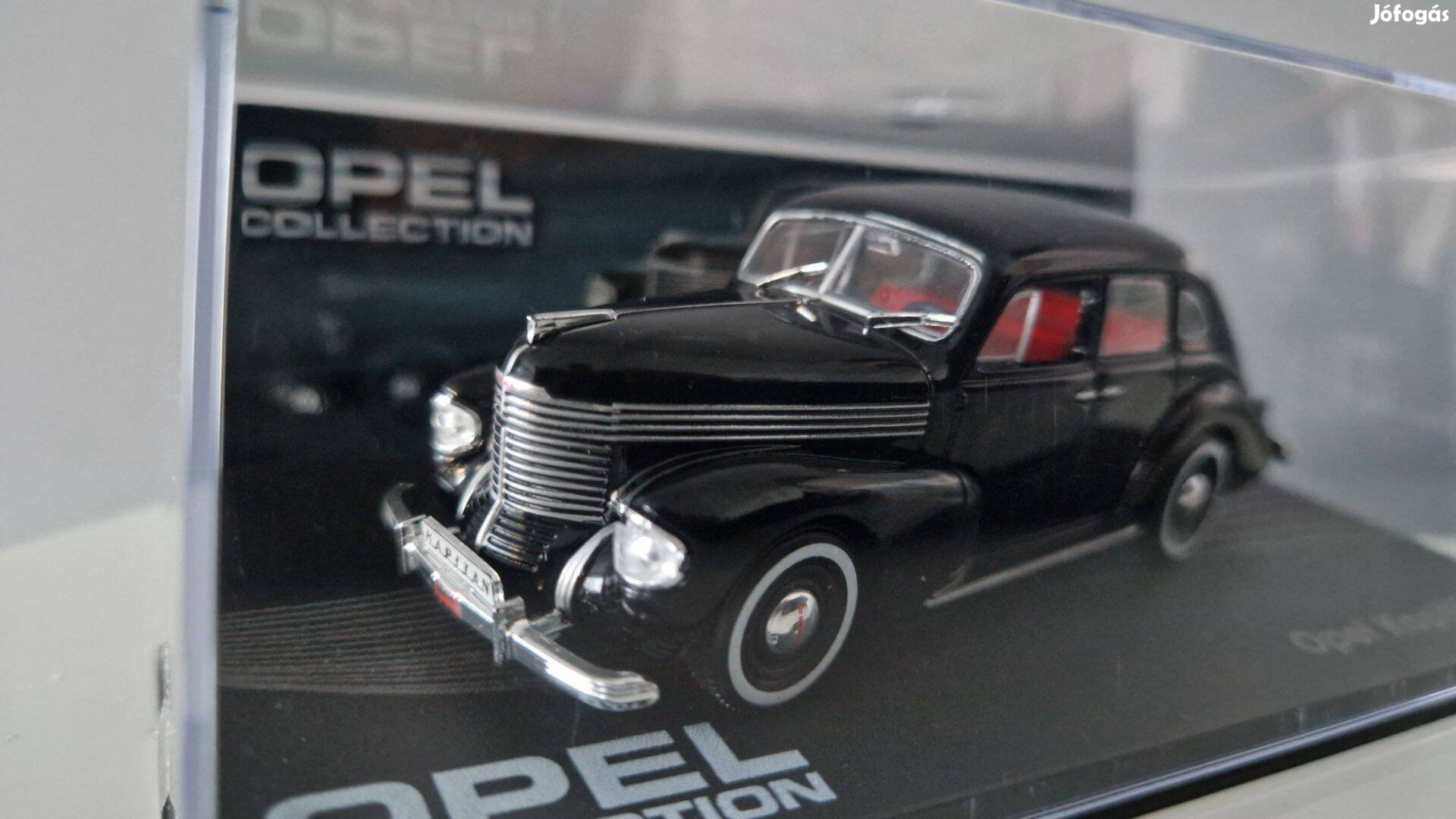 Opel Kapitän1:43 1/43 Altaya modell Opel Collection kisautó