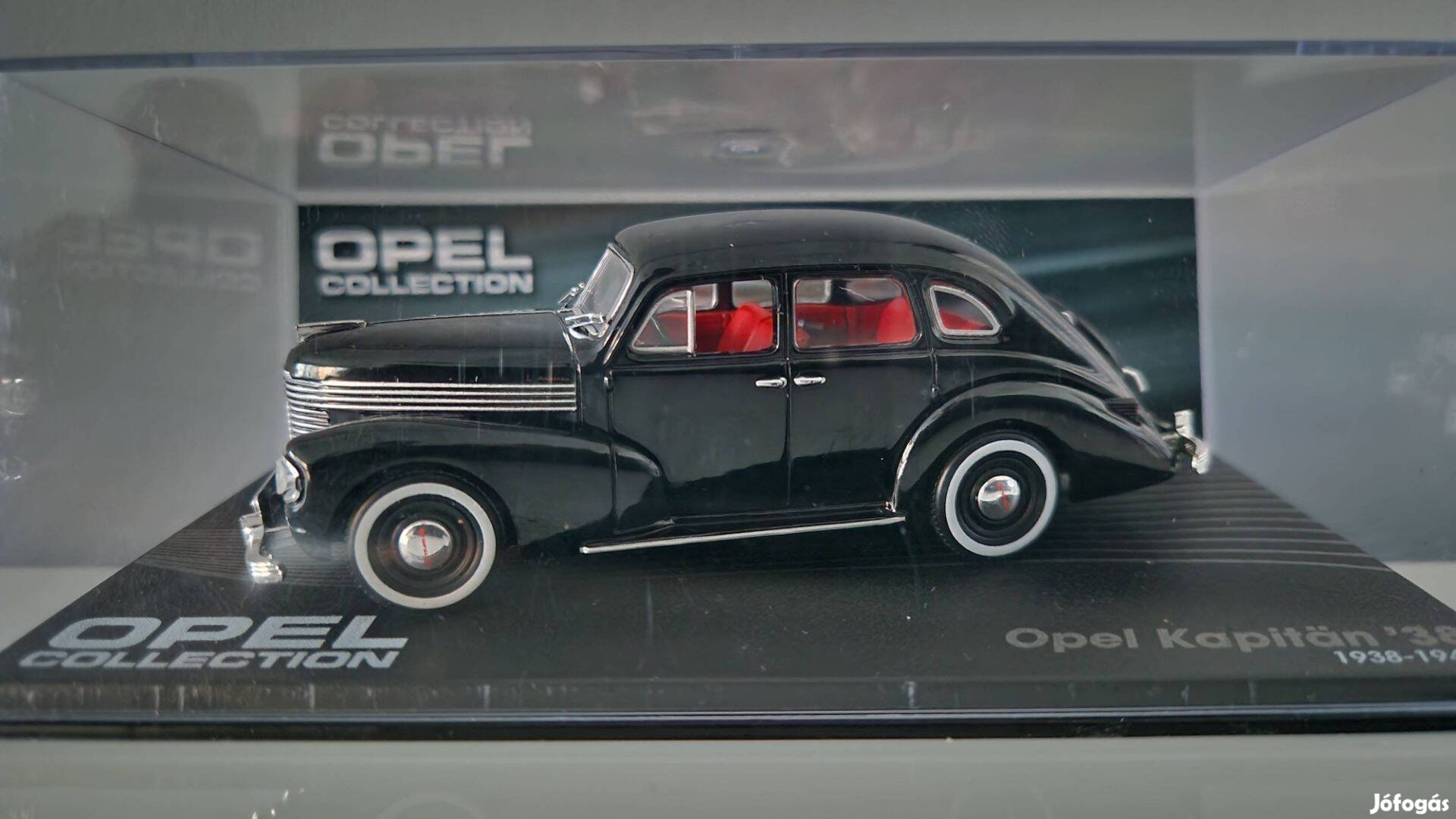 Opel Kapitän1:43 1/43 Altaya modell Opel Collection kisautó