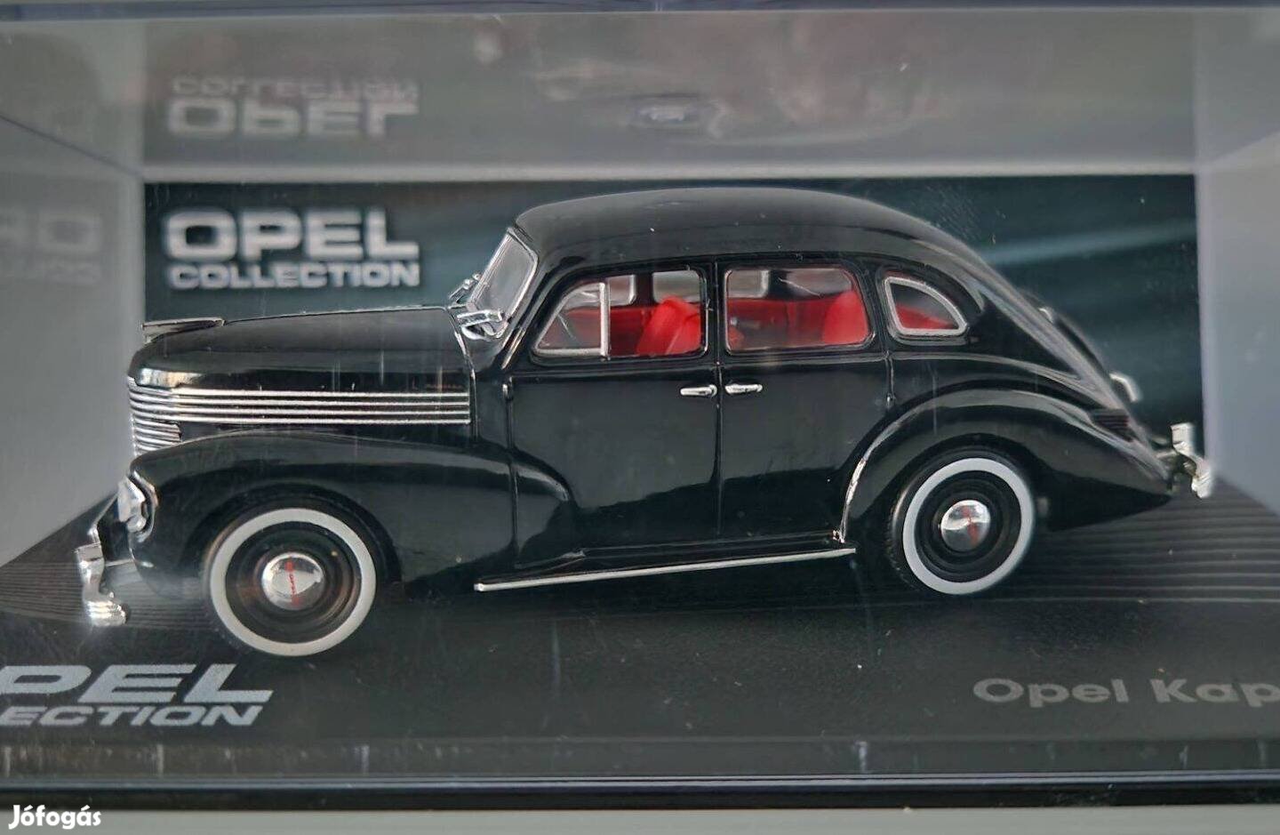 Opel Kapitän1:43 1/43 modell Opel Collection kisautó Altaya
