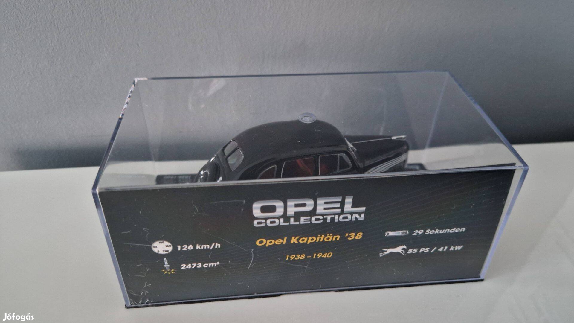 Opel Kapitän1:43 1/43 modell Opel Collection kisautó Altaya - IX ...