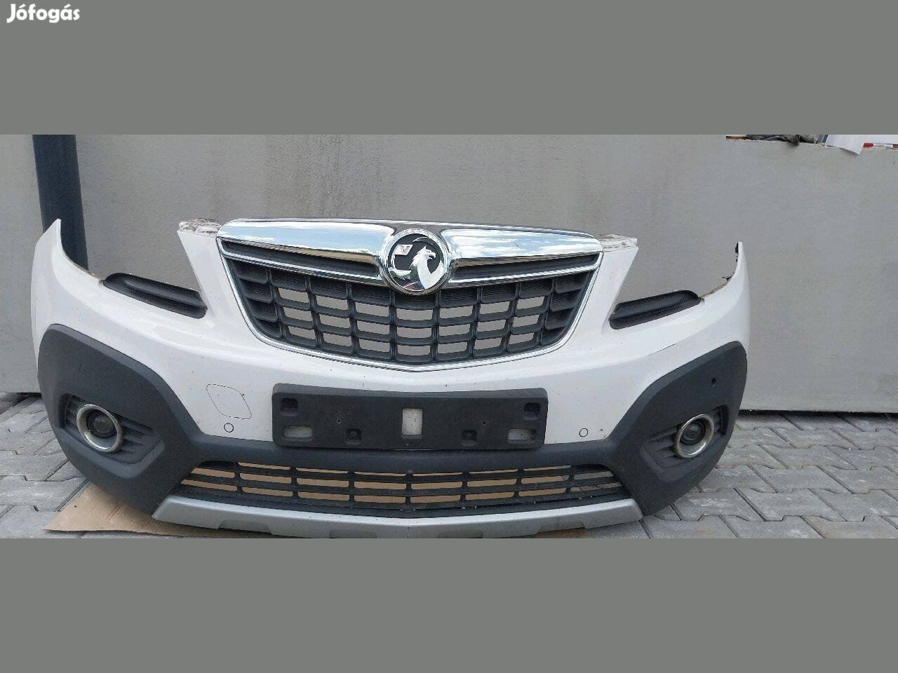 Opel MOKKA Első Lökhárító Fehér 4 Radaros 7908