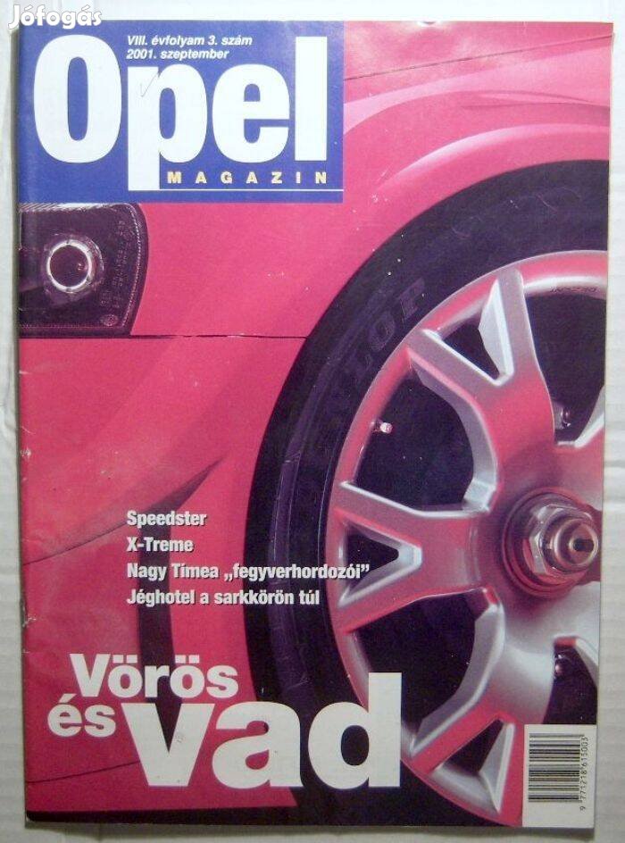 Opel Magazin 2001/3 Szeptember (tartalomjegyzékkel)