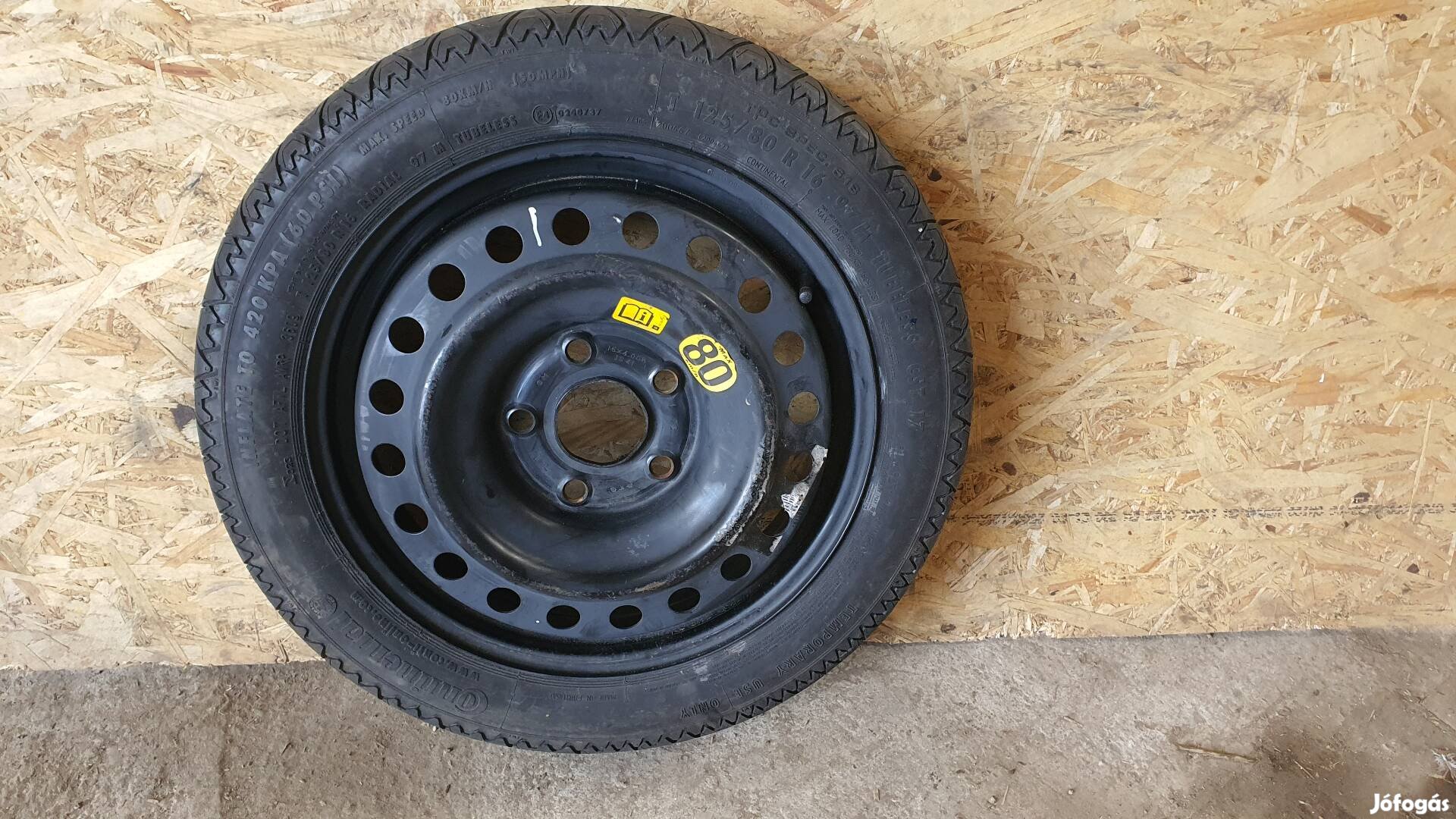 Opel Mankókerék 125/80 R16 Is41  1. 25.03.13