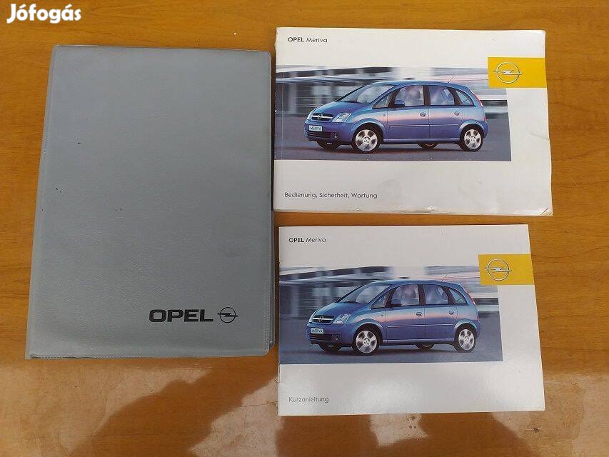 Opel Meriva A 2003 gyári kezelési útmutató német nyelvű