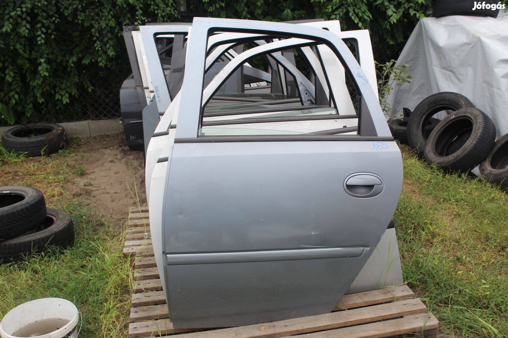 Opel Meriva A (facelift) bal hátsó ajtó komplett (165.)