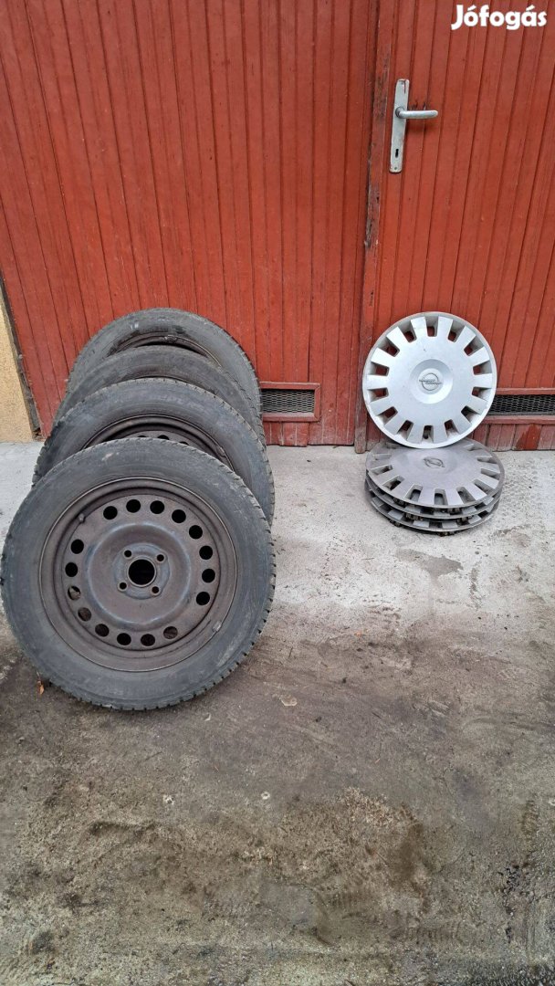 Opel Meriva A felni + dísztárcsa + csavarok