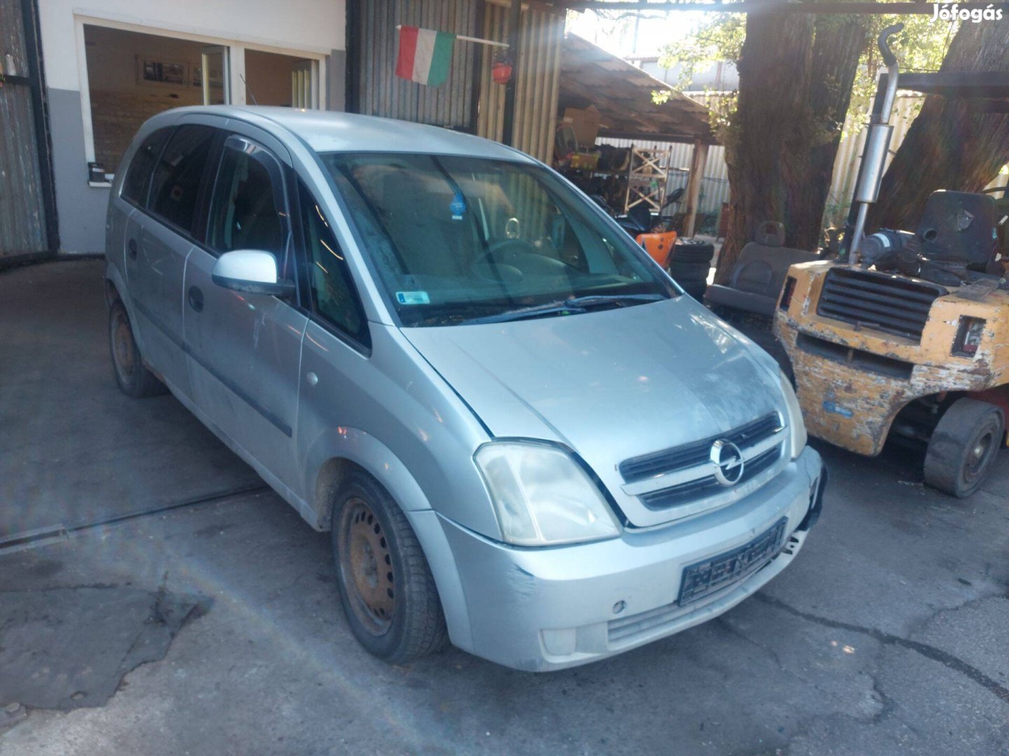 Opel Meriva A karosszéria elemei