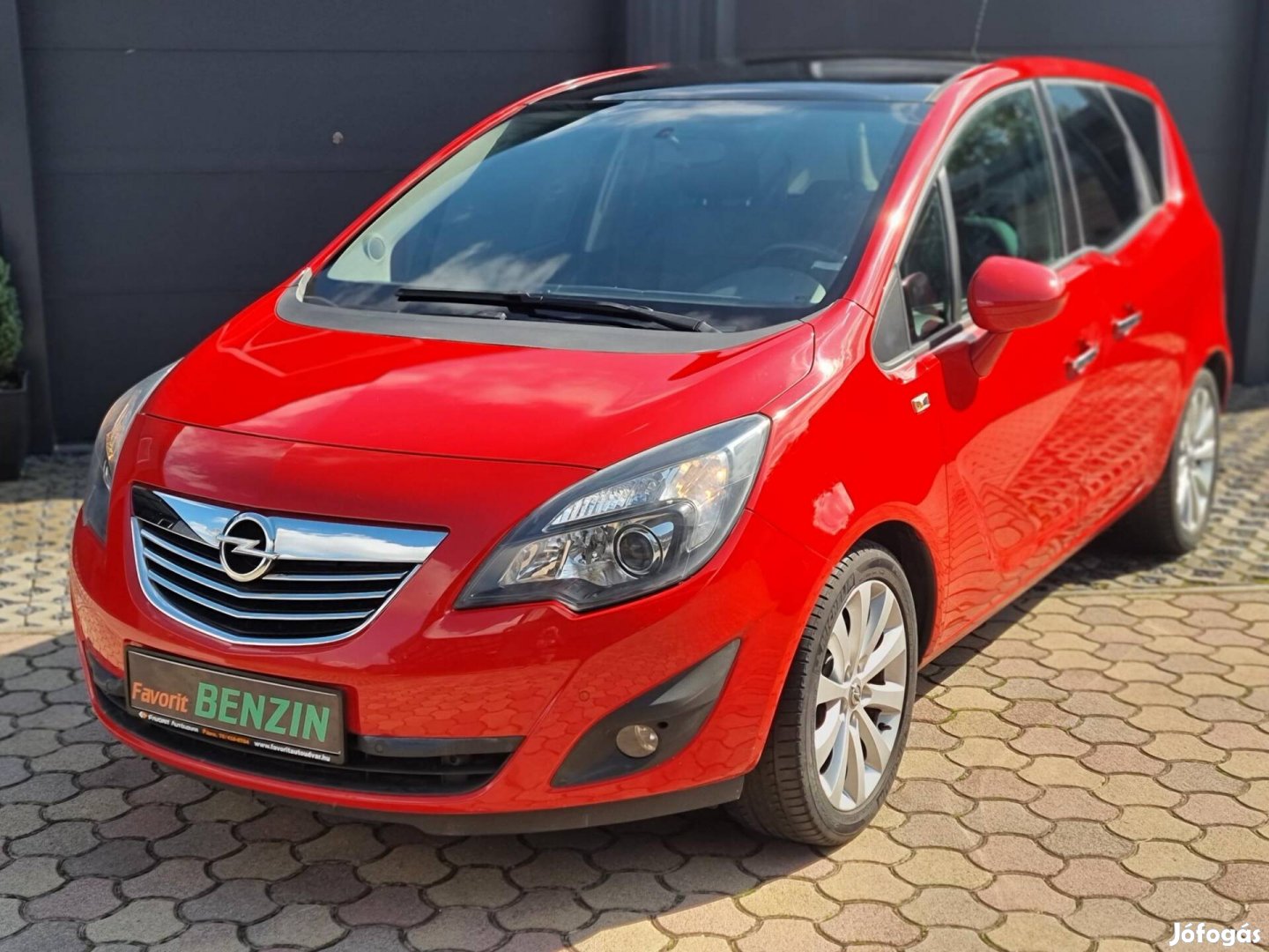 Opel Meriva B 1.4 T Cosmo Gyönyörű Tűzpiros.Fél...