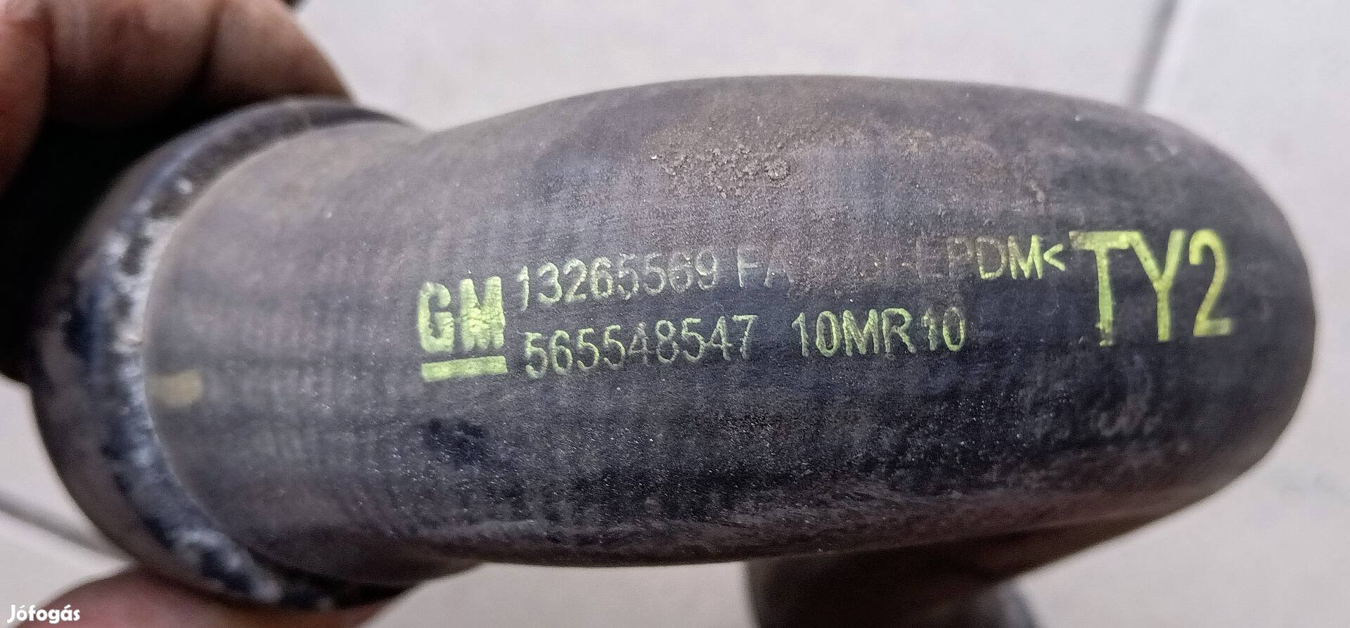 Opel Meriva B 1.4turbo jobb oldali vízcső (13265569)