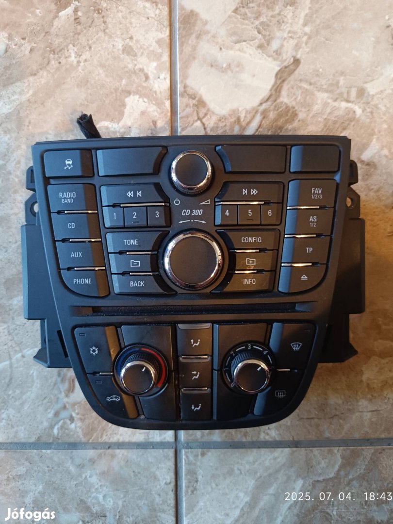 Opel Meriva B fűtés vezérlő panel 