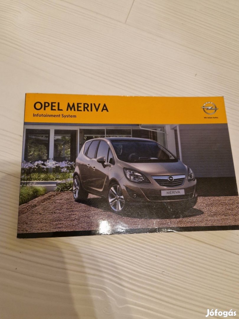 Opel Meriva B infotainment leírás