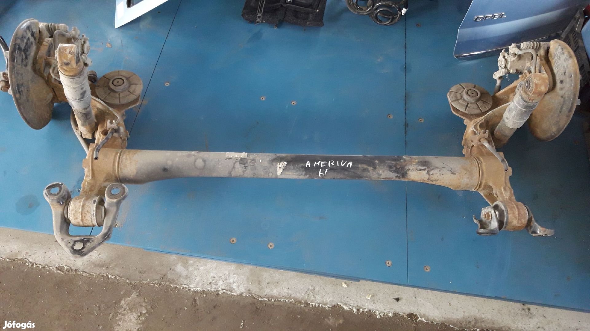 Opel Meriva Hátsó Híd Tárcsafékes