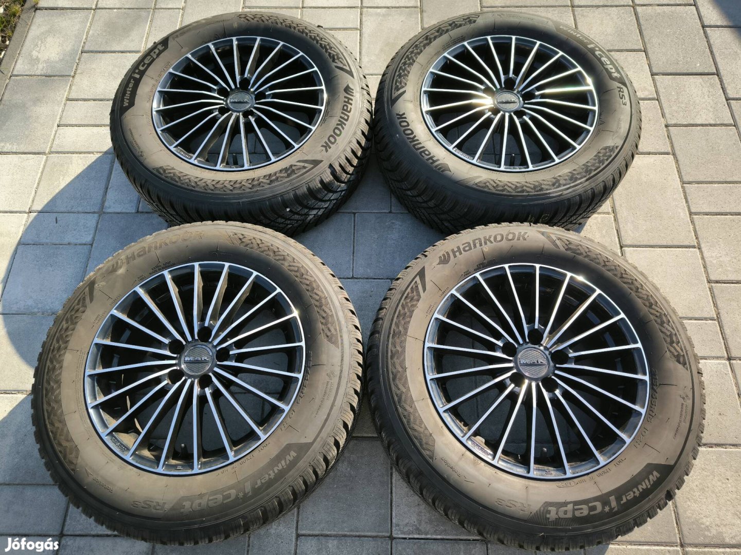 Opel Mokka 16 "téli szett 215/65r16 Hankook téli gumi