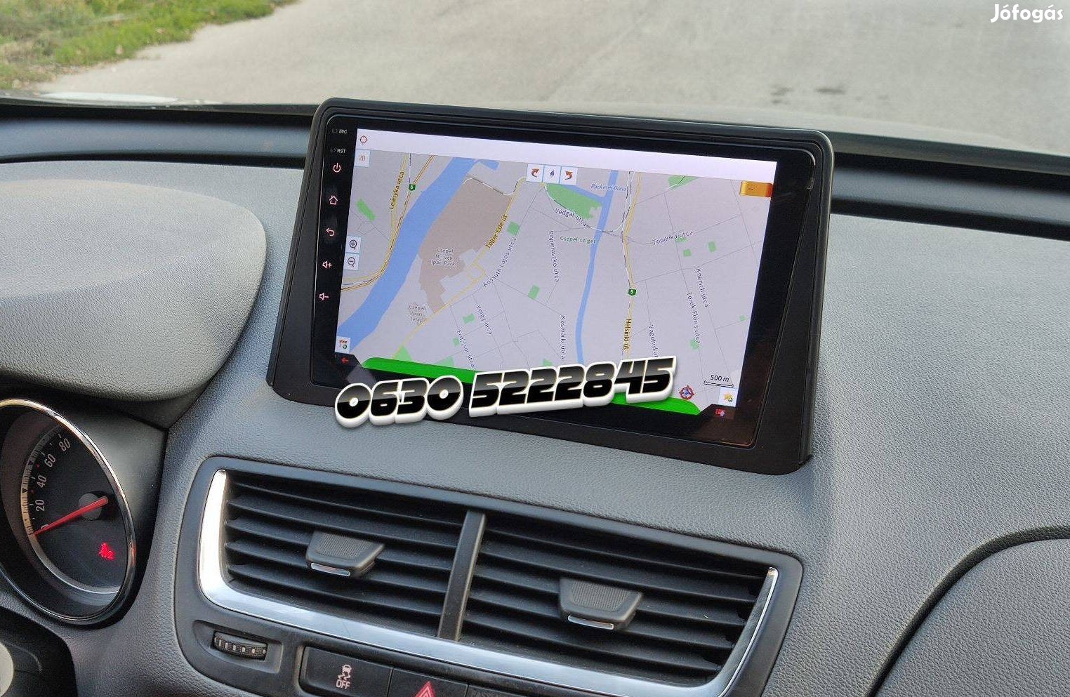 Opel Mokka Android Monitor Kijelző Navigáció Carpaly Multimédia GPS