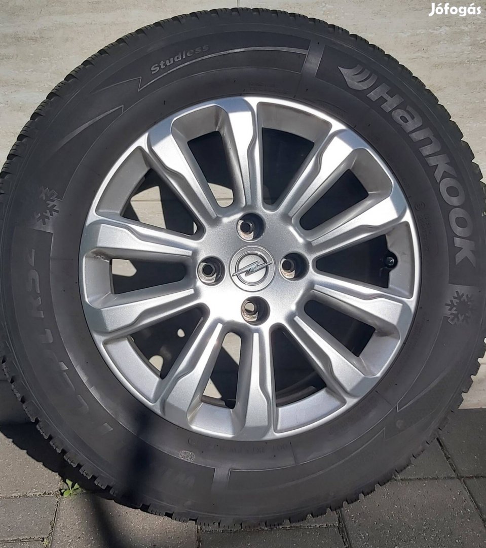 Opel Mokka, Crossland 4 db alufelni+téligumi