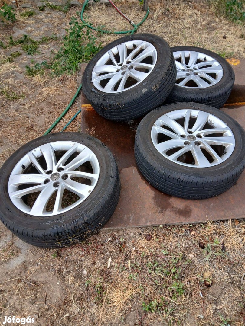 Opel Mokka alufelni 18-as continentál nyári gumi+Tpms szenzor