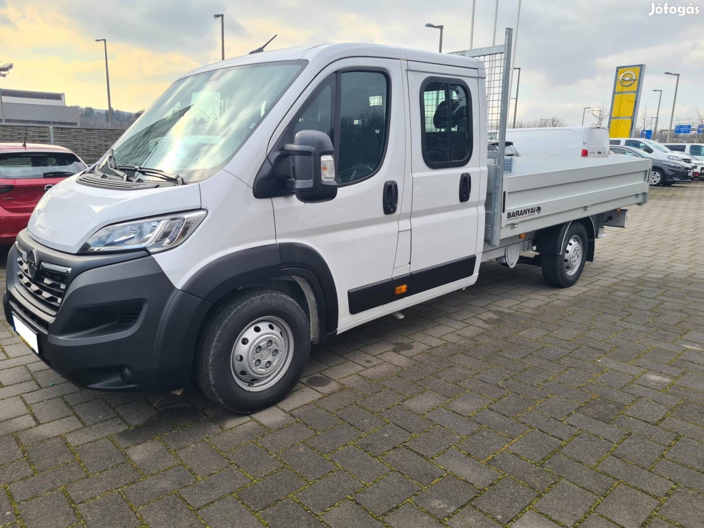 Opel Movano 2.2 Bluehdi 35 L4 Duplakabinos gyár...