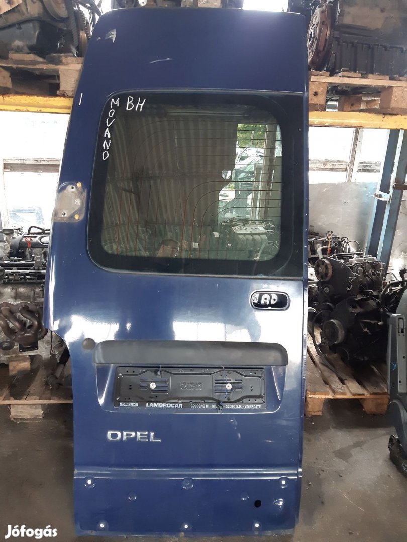 Opel Movano Bal Csomagtérajtó